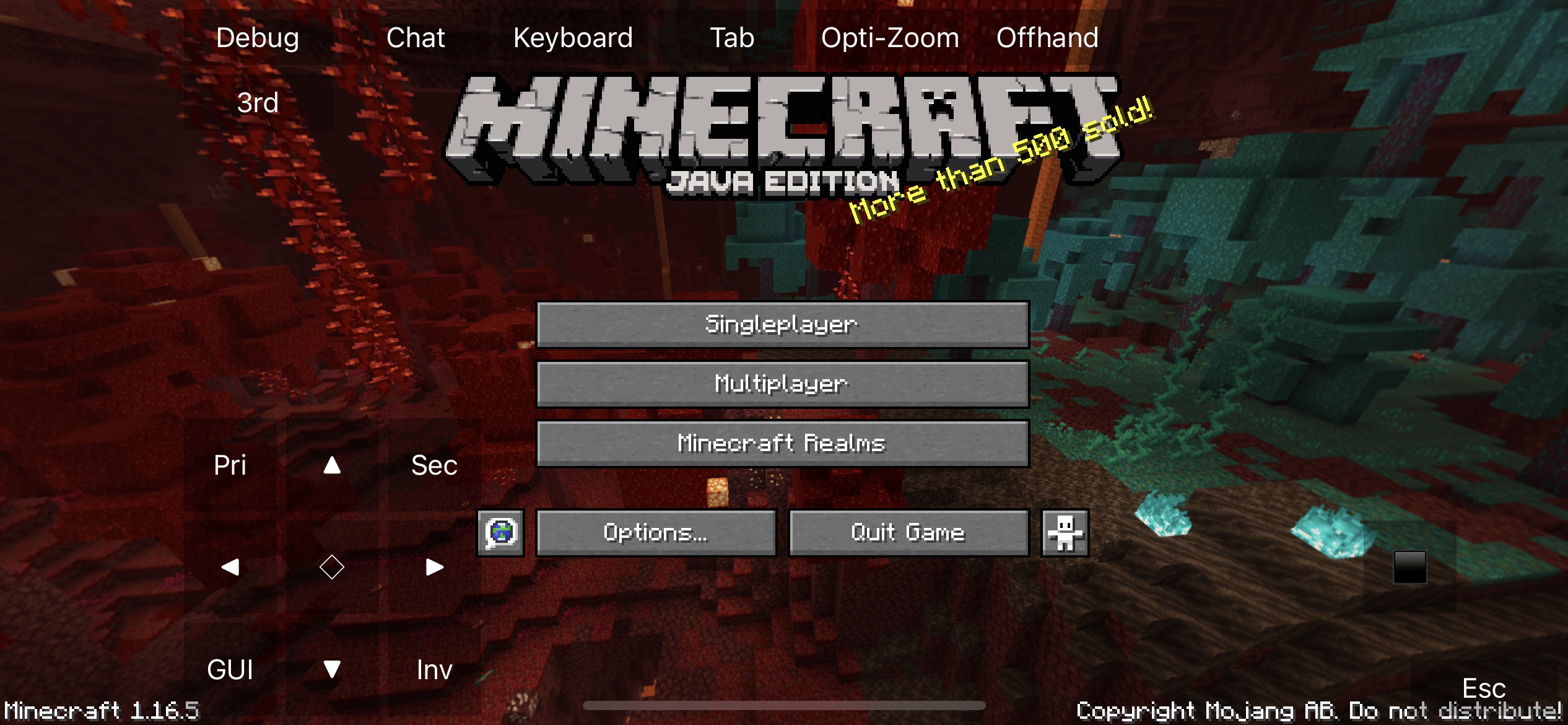 minecraft java edition on mobile